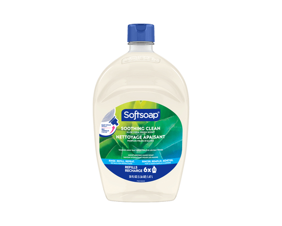 Softsoap Liquid Hand Soap, Soothing Aloe Vera - 1.47 L
