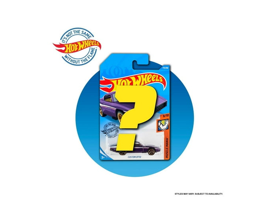 Hot Wheels Basic Car, 1:64 Scale Toy Vehicle for Collectors & Kids (1 Car; Styles May Vary) - as shown