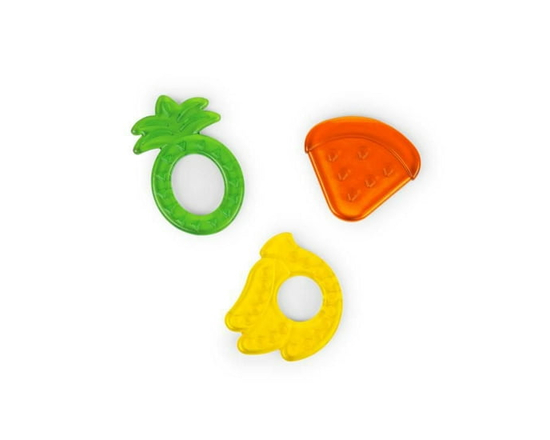Bright Starts Juicy Chews 3-Pack Textured Teethers - S