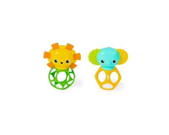 Bright Starts Oball Soother Pals Easy-Grasp Teether Toys