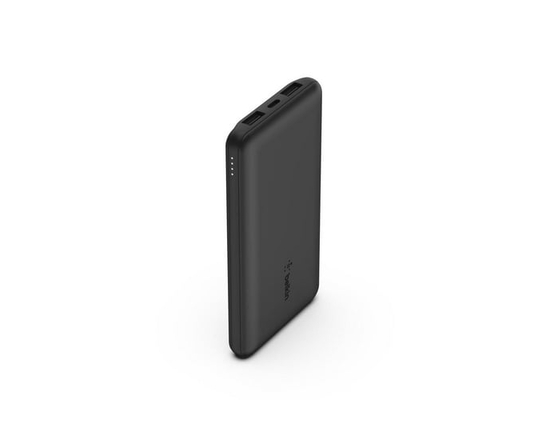 Belkin USB-C Portable Charger Power Bank, 10,000 mAh with 1 USB-C Port and 2 USB-A Ports for up to 15W Charging for iPhone 14 Pro, 14 Pro Max, AirPods