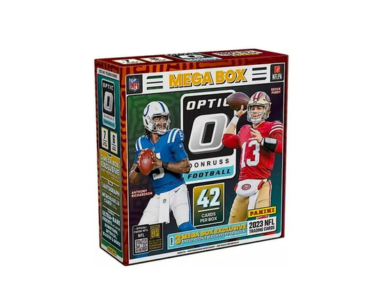 2023 Panini Donruss Optic Football Mega Box Trading Cards