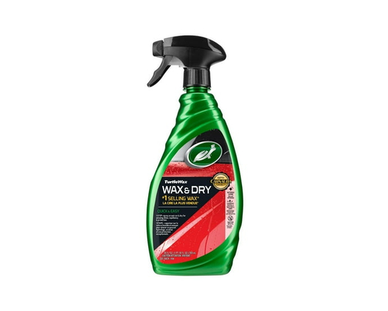 Turtle Wax 1-Step Wax & Dry - 1pk (Green)