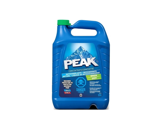 PEAK® Green Concentrate Antifreeze + Coolant, 3.78 Liters - 3.78 L