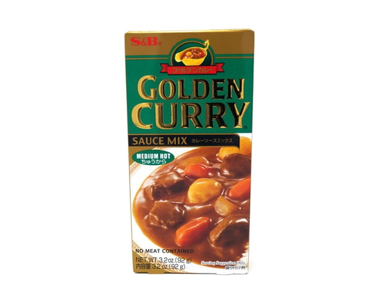 S&B Golden curry sauce mix hot - 3.2 oz