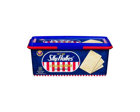 M.Y. San Sky Flakes Crackers Pail - 800 g