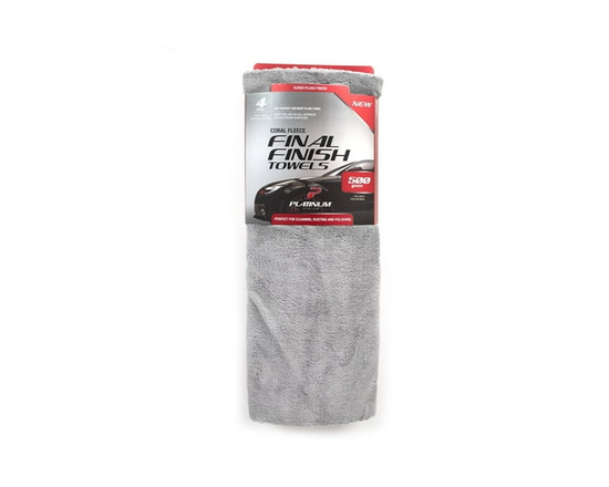 Prestige Series Microfiber Final Finish Cleaning, Dust Cloth 4 pack - 16 in x 16 in