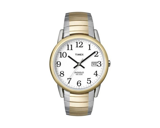 EASY READER® pour hommes bracelet 2 tons