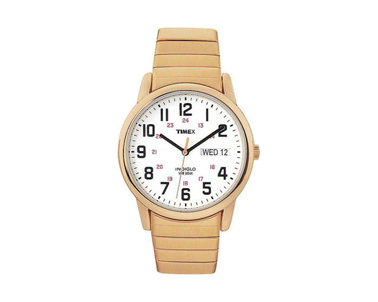 Montre Timex® Easy Reader® Bracelet Extensible pour Homme - Taille unique
