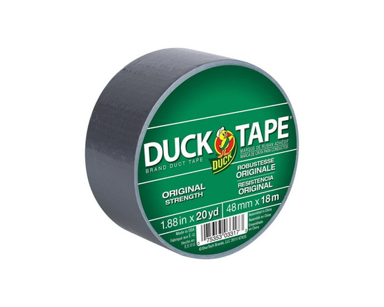 The Original Duck Tape Brand Duct Tape, Silver - 1.88
