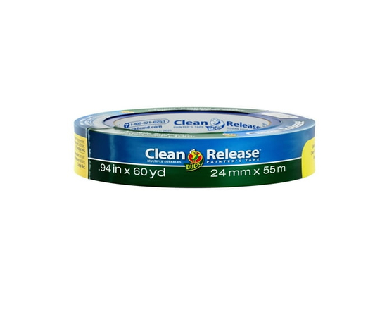 Clean Release® Painter's Tape - Blue, 1.41 in. x 60 yd. - 0.94 in. x 60 yd. (Blue)