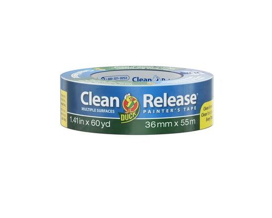 Clean Release® Painter's Tape - Blue, 1.41 in. x 60 yd. - 1.41 in. x 60 yd. (Blue)