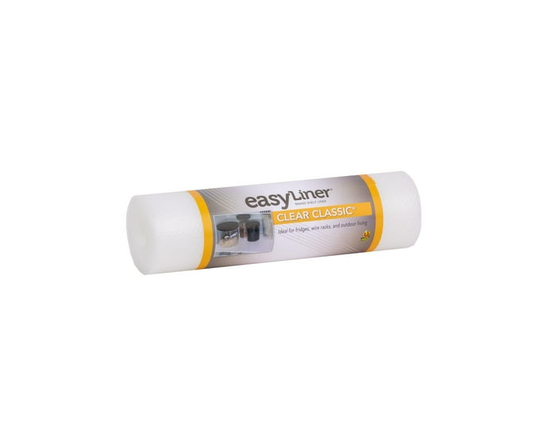 Clear Classic EasyLiner Brand Shelf Liner, Clear, 24 in. x 10 ft. - 12 in. x 20 ft.