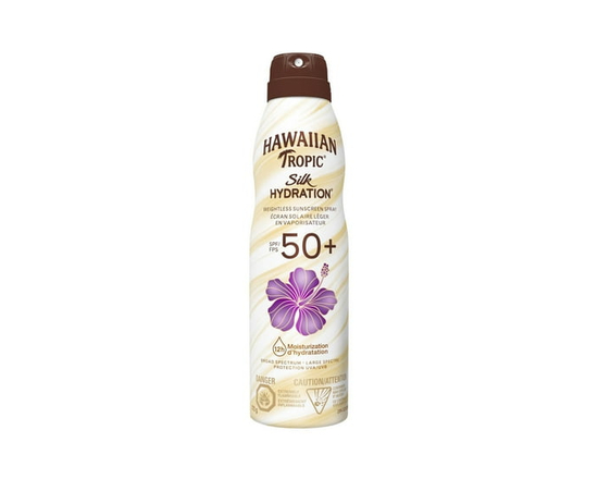 Hawaiian Tropic® Silk Hydration® Weightless™ Sunscreen Spray, SPF 50 - 170g