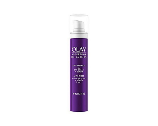 Olay Défi au Temps 2 en 1 Crème de Jour Anti-Rides + Sérum - 50