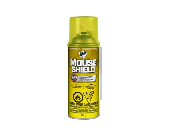 DAP Mouse Shield Foam Sealant & Blocker, 340g, Cream - 340g