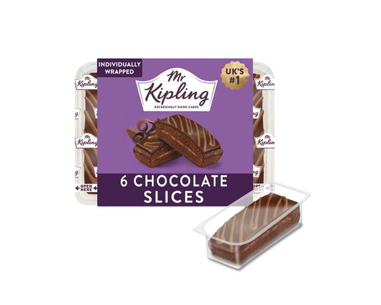 Mr. Kipling Chocolate Sponge Cake Slices