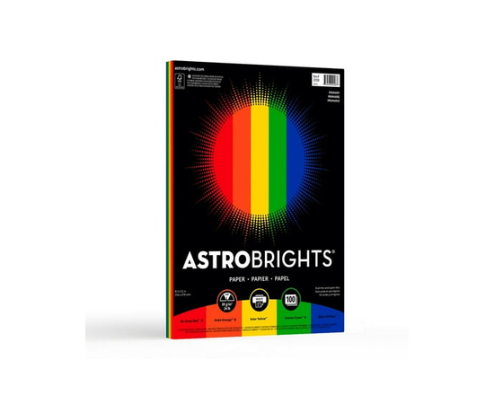 Astrobrights "Primary" 5-Colour Paper Assortment