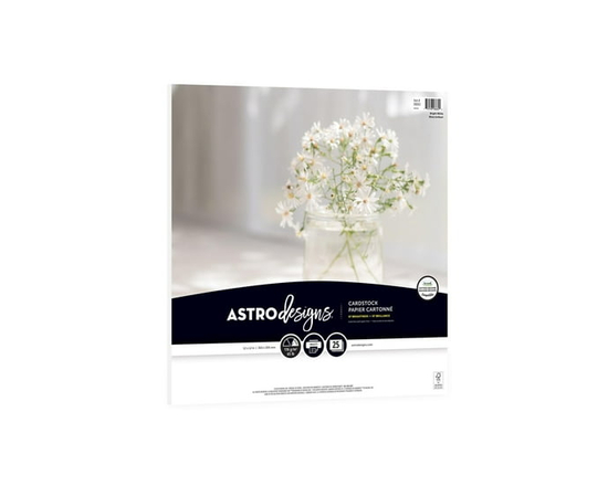Astrodesigns Bright White Cardstock