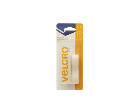 Attaches autocollantes VELCRO® Brand en blanc pour tissu - 24" x 3/4" (Blanc)