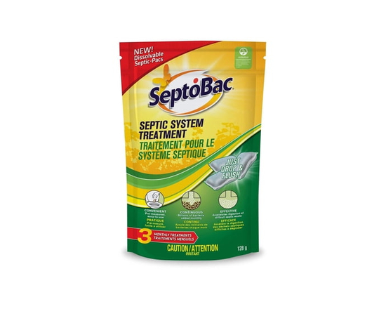 SeptoBac Septic System Treatment Dissolvable Septic Pacs