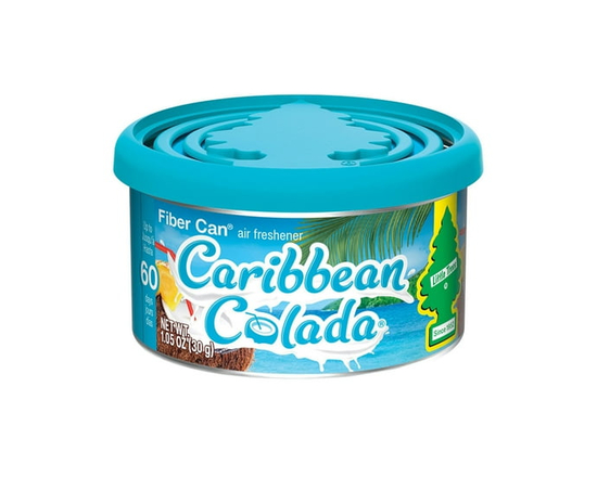 LITTLE TREES Désodorisant Fiber Can Caribbean Colada 1.05 OZ - 1