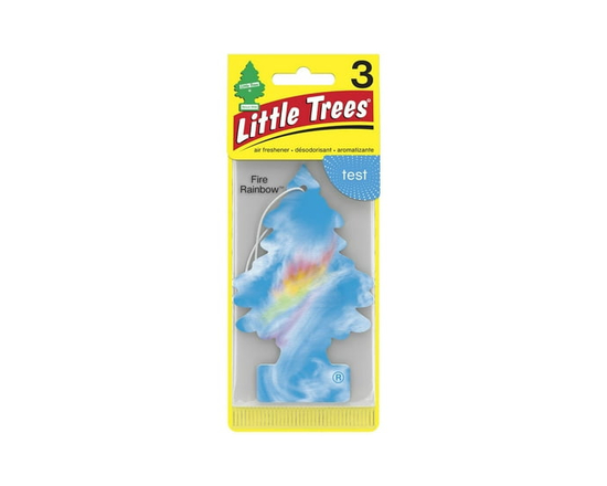 LITTLE TREES air freshener Fire Rainbow 3-Pack - 3