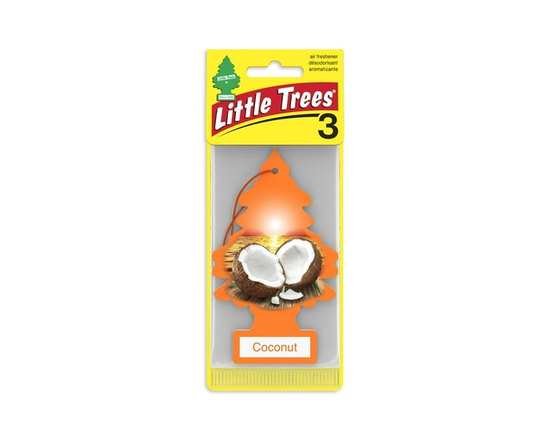 LITTLE TREES air freshener Coconut 3-Pack