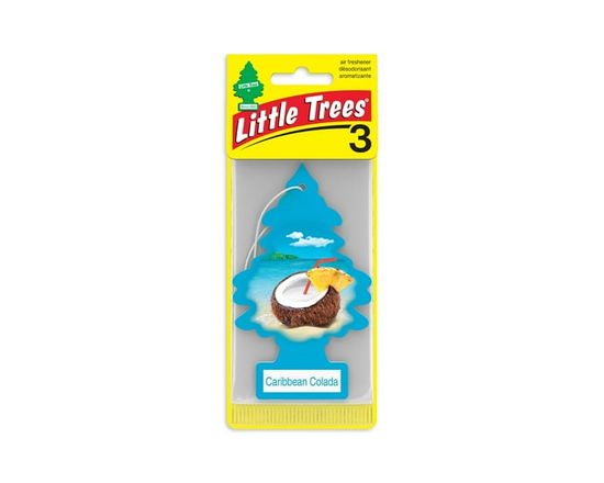 LITTLE TREES air freshener Caribbean Colada 3-Pack - 3
