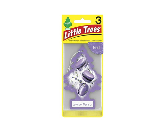 LITTLE TREES air freshener Lavender Macaron 3-Pack - 3