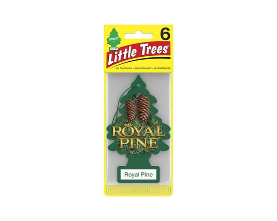 Assainisseur d'air LITTLE TREES Royal Pine 6-Pack