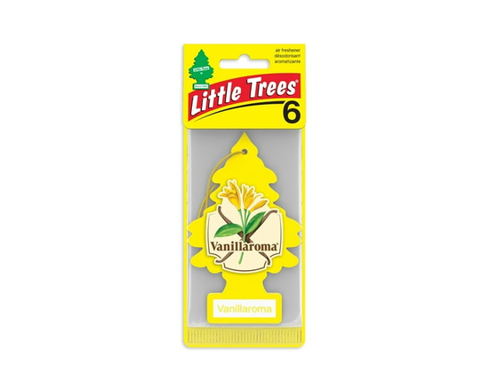 Assainisseur d'air LITTLE TREES Vanillaroma 6-Pack