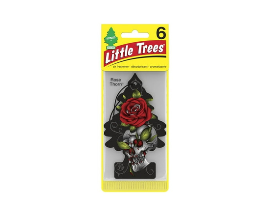Assainisseur d'air LITTLE TREES Rose Thorn 6-Pack - 6