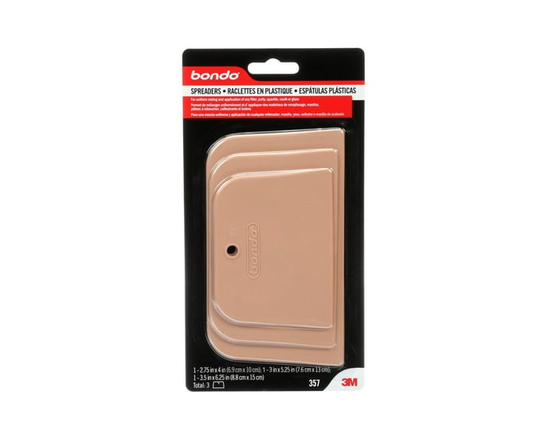 Bondo® Plastic Spreaders, 357, 3 per pack - 3