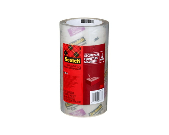 Scotch(R) Packaging Tape 3250-LR4-EF4CC, 1.88 in x 54.6 yd (48 mm x 50 m) - 1.88 in x 54.6 yd