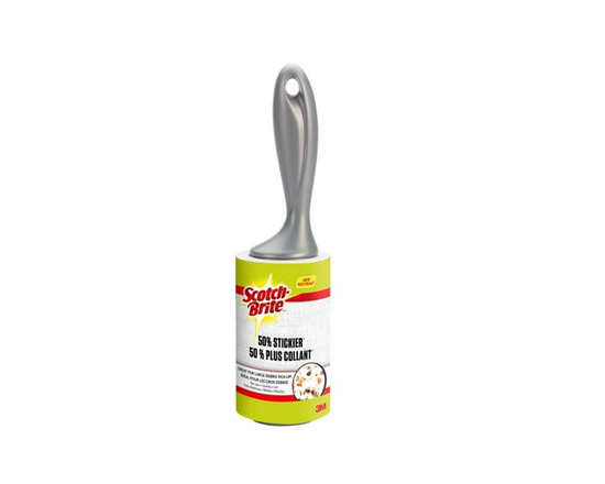 Scotch-Brite™ Extreme Clean Rouleau Anti-Peluches 830RS-100, 4 Po x 54.9 Pieds (10.1 cm x 16.7 m)