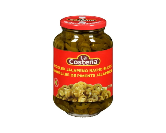 La Costena Pickled Jalapeno Nacho Slices - 503ML