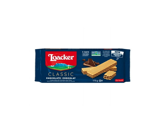 Loacker Biscuits au chocolat et aux gaufrettes 175GR - 175GR