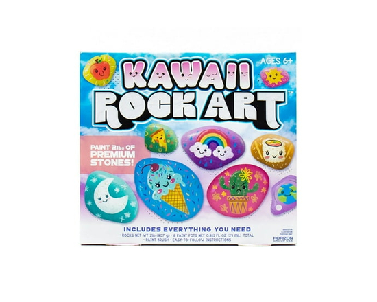 Art Peinture Galets Kawaii - 2 lbs
