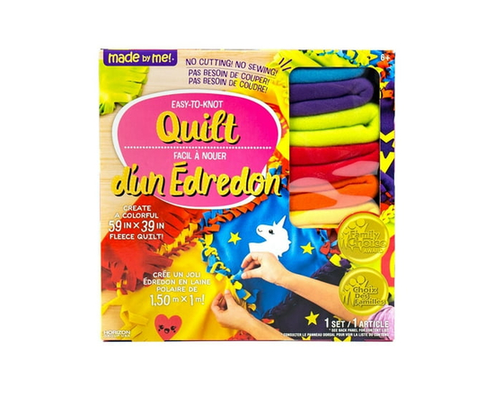 Made By Me Réalisation d’un Édredon Facile à Nouer - 59 pouces x 39 pouces