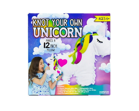 Knot Your Own Unicorn Pillow