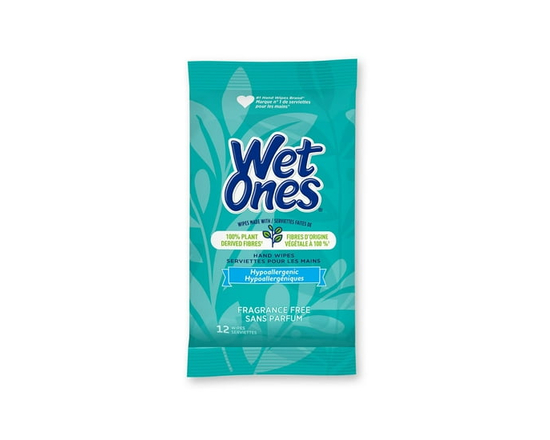Serviettes biodégradables pour les mains Wet Ones - 1