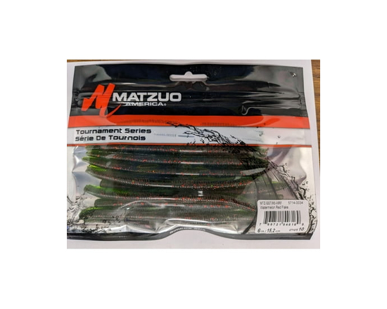 Matzuo MTZ-SSTIX6-WRF Simcoe Stix Watermelon Red Flake 6" (10 Pack)