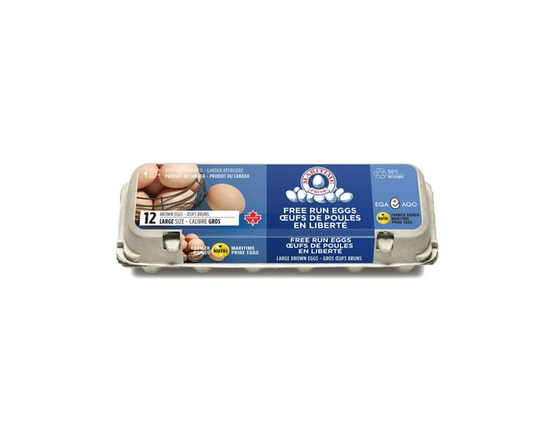 Maritime Pride Free Run Large 12 Eggs - L