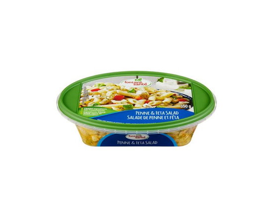 Salade de penne et féta Fontaine Santé
