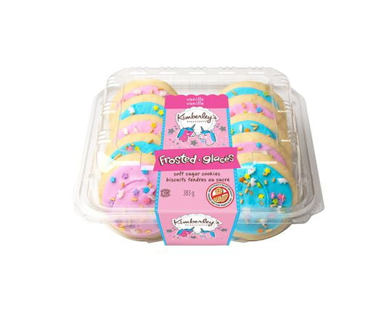 Kimberley’s Bakeshoppe® Vanilla Unicorn Frosted Cookies, 383 g, 10ct