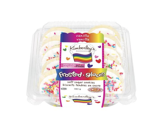 PRIDE - Vanilla White Frosted Sugar Cookies