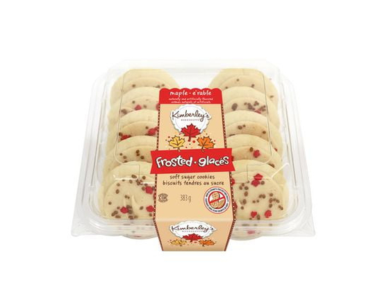 Kimberley’s Bakeshoppe Frosted Sugar Cookies – Maple