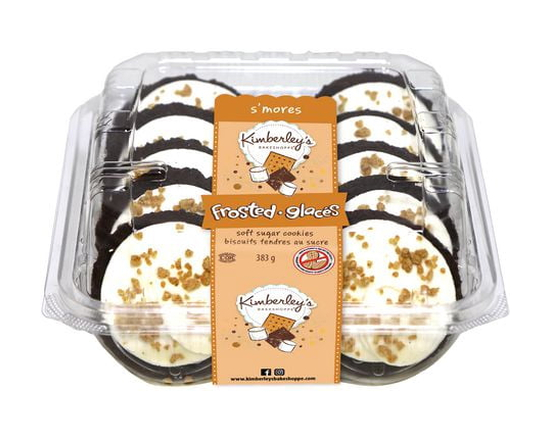 S'mores Frosted Sugar Cookies