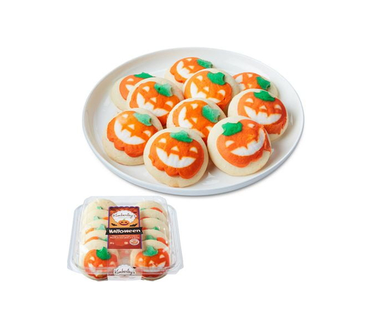 Kimberley’s Bakeshoppe Halloween Shaped Frosted Sugar Cookies